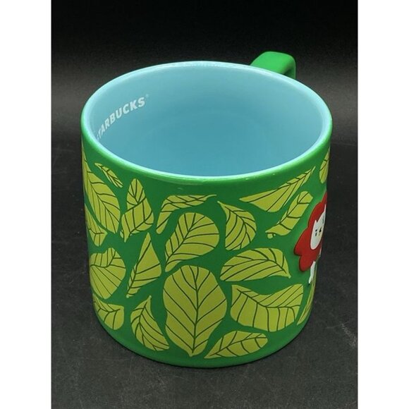 Starbucks Cat Lion Mug Monyee Chau Collection 2024 14oz Coffee Mug - Picture 4 of 9